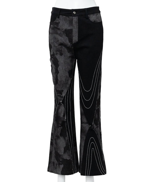 Cropped Flare Pants
